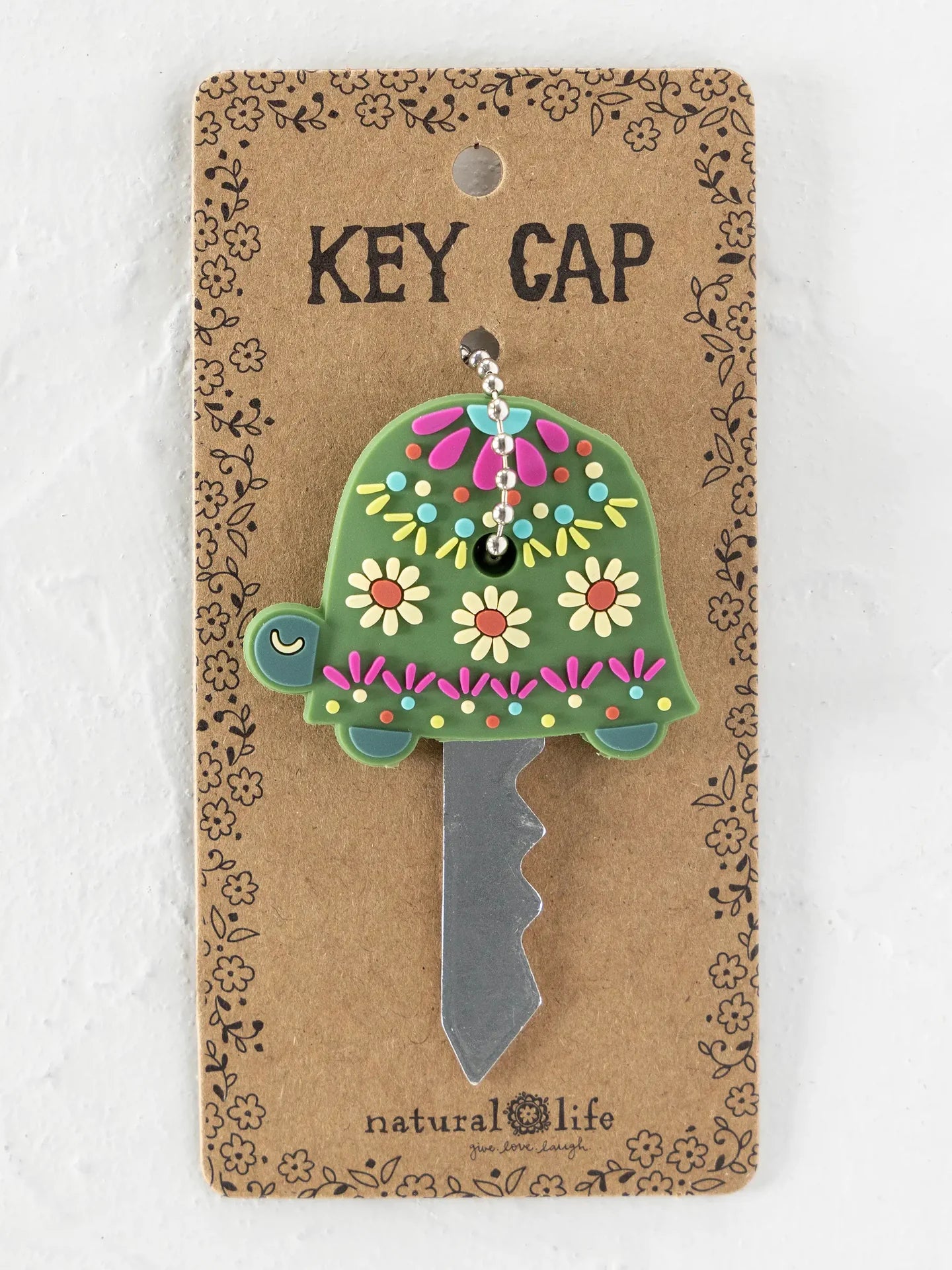 Natural Life House Key Cap - Turtle - Lace and Grace Boutique