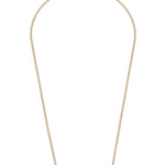 Varsity letter Ohio State buckeyes gold necklace.