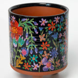 Natural Life Artisan Planter - Every Flower - Navy