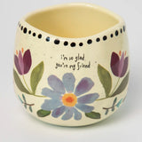 Natural Life Give Happy Planter - Friend