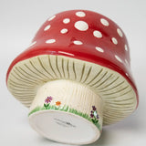 Natural Life So Cute Ceramic Planter - Mushroom Red - Lace and Grace Boutique