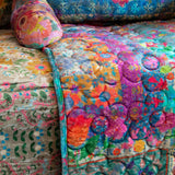 Natural Life Sofa Pet Bed - Rainbow Bandana Patchwork - Lace and Grace Boutique