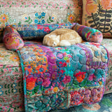 Natural Life Sofa Pet Bed - Rainbow Bandana Patchwork - Lace and Grace Boutique