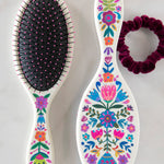 Natural Life Wet/Dry Detangling Hairbrush - Cream - Lace and Grace Boutique