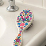 Natural Life Wet/Dry Detangling Hairbrush - Cream - Lace and Grace Boutique