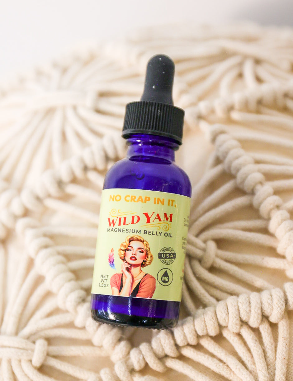 No Crap In It Wild Yam Belly Oil - Lace and Grace Boutique