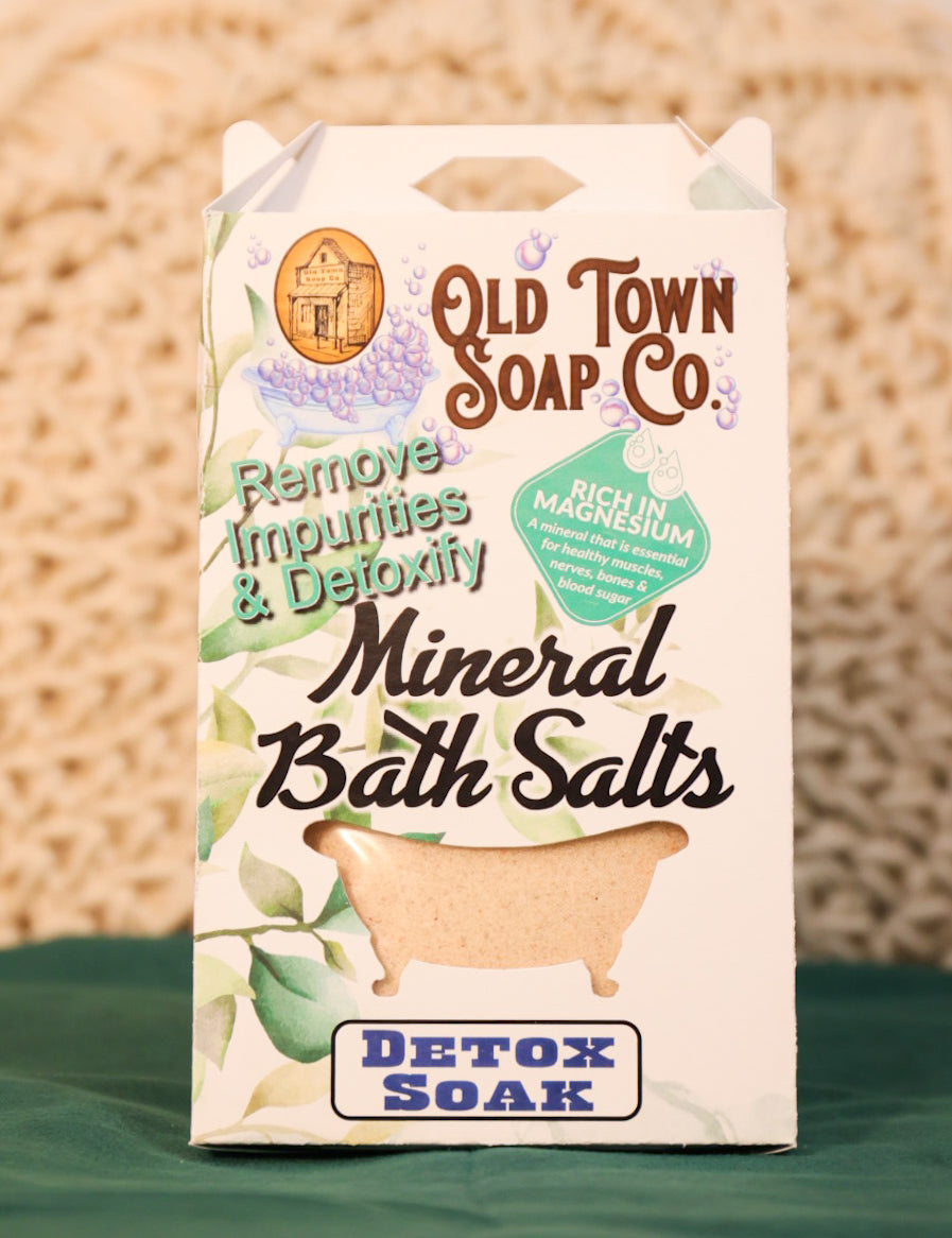 Old Town Bath Salts - Detox Bath Soak - Lace and Grace Boutique
