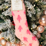 Nutcracker Cozy Tall Socks - Pink - Lace and Grace Boutique