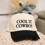 Cool It Cowboy Embroidered Baseball Cap