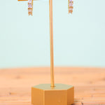 Sparkle Huggie Hoop Earrings - Gold - Lace and Grace Boutique