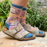 Boho Sock Set by Natural Life - Multi Floral - Lace and Grace Boutique