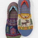 Natural Life No Show Socks, Set of 2 - Tan Moose