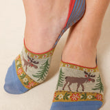 Natural Life No Show Socks, Set of 2 - Tan Moose