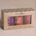 Natural Life Boho Sock Set - Cat - Lace and Grace Boutique