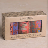 Natural Life Boho Sock Set - Cat - Lace and Grace Boutique