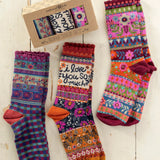 Natural Life Boho Socks, Set of 3 - I Love You So Much