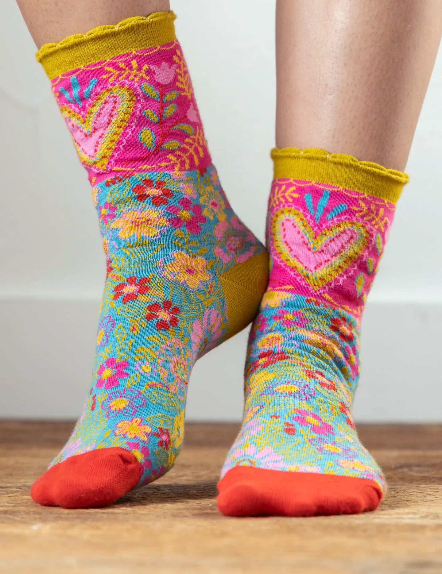 Natural Life Boho Sock Set - Red Heart - Lace and Grace Boutique