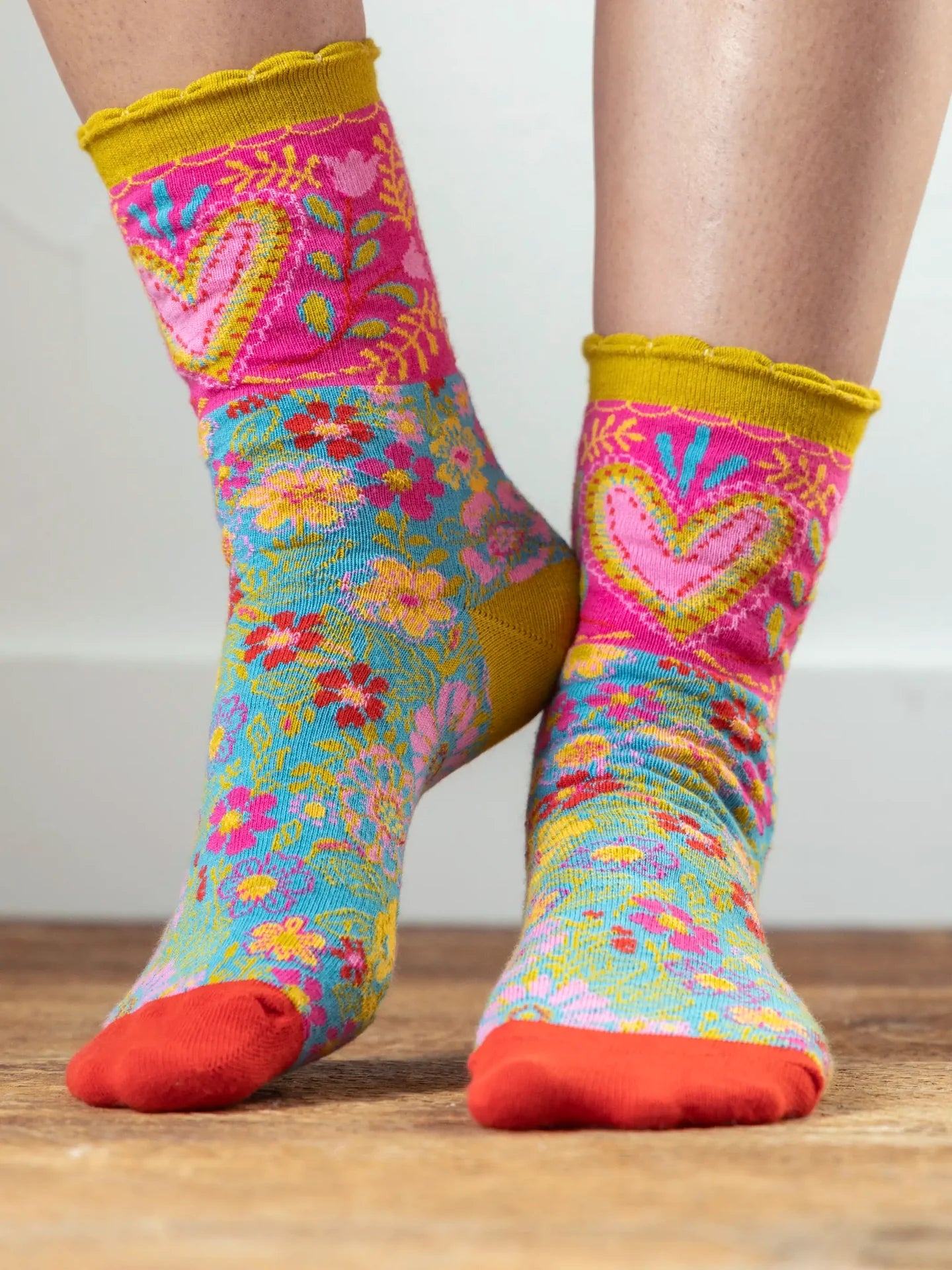 Natural Life Boho Sock Set - Red Heart - Lace and Grace Boutique