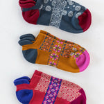 Natural Life Favorite Fitness Socks, Set of 3 - Navy - Lace and Grace Boutique