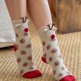 Natural Life Cozy Socks - Reindeer