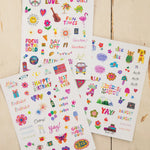 Natural Life Planner Sticker Set - Multi - Lace and Grace Boutique