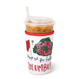 Saturdays In Columbus iced drink coolie by Swig.