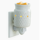 Classic White Hobnail Fragrance Warmer