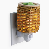 Wicker Lantern Pluggable Fragrance Warmer