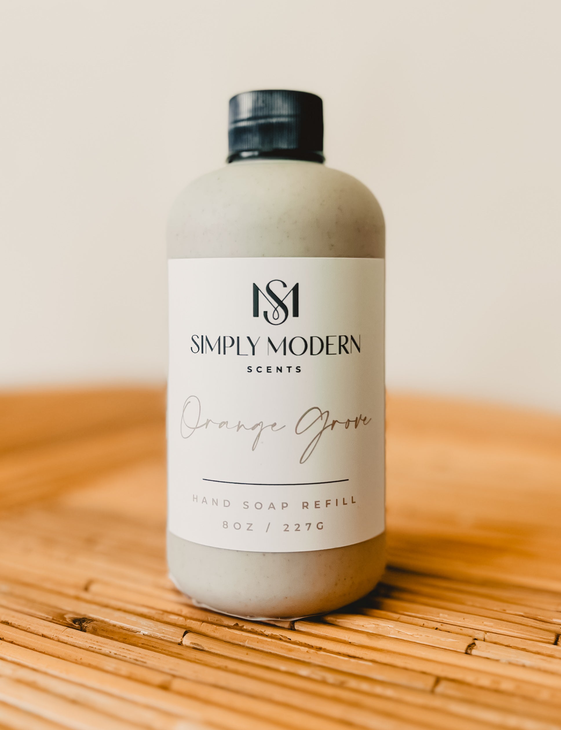 Orange grove scented soap refill made my Simply Modern.