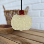 Pumpkin Maple Crunch white pumpkin scented car air freshener by Simply Modern.
