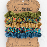 Natural Life Skinny Scrunchies - Green Gold - Lace and Grace Boutique