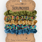 Natural Life Skinny Scrunchies - Green Gold - Lace and Grace Boutique