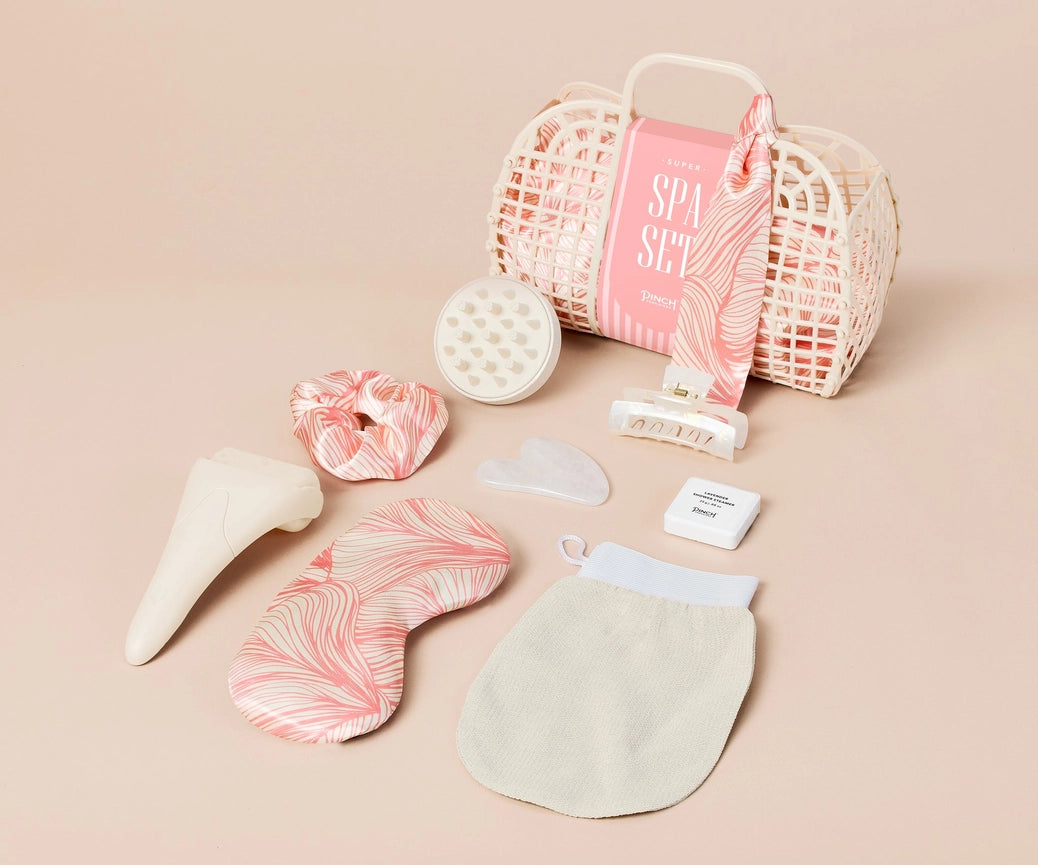 Super Spa Set - Coral - Lace and Grace Boutique