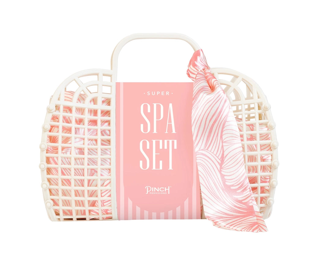 Super Spa Set - Coral - Lace and Grace Boutique