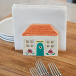 Natural Life Ceramic Sponge Holder - Happy Home - Lace and Grace Boutique