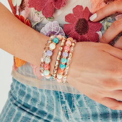 Erimish Sprinkle Bracelet Stack - Lace and Grace Boutique