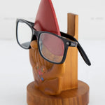 Natural Life Eyeglass Holder Stand - Gnome - Lace and Grace Boutique