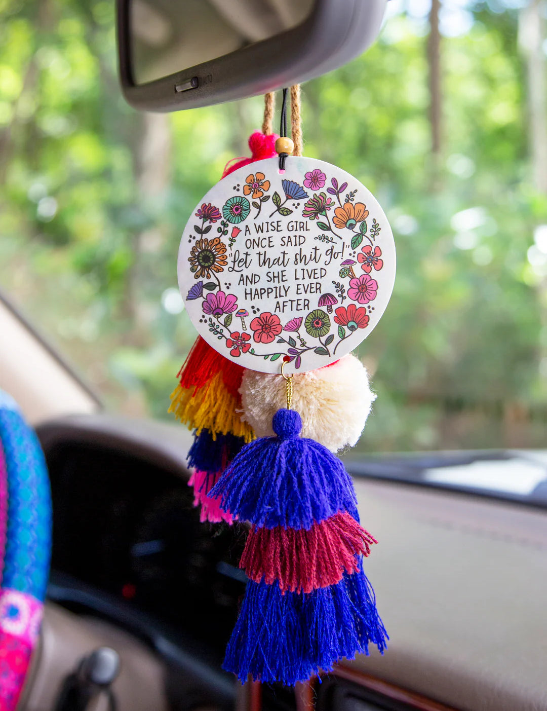 Natural Life Car Air Freshener - A Wise Girl - Lace and Grace Boutique
