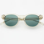 FREYRS Cameron Acetate Unisex Round Sunglasses - Crystal Gray - Lace and Grace Boutique