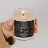 Spooky Season 9oz Candle - Wood, Warm Spice & Citrus