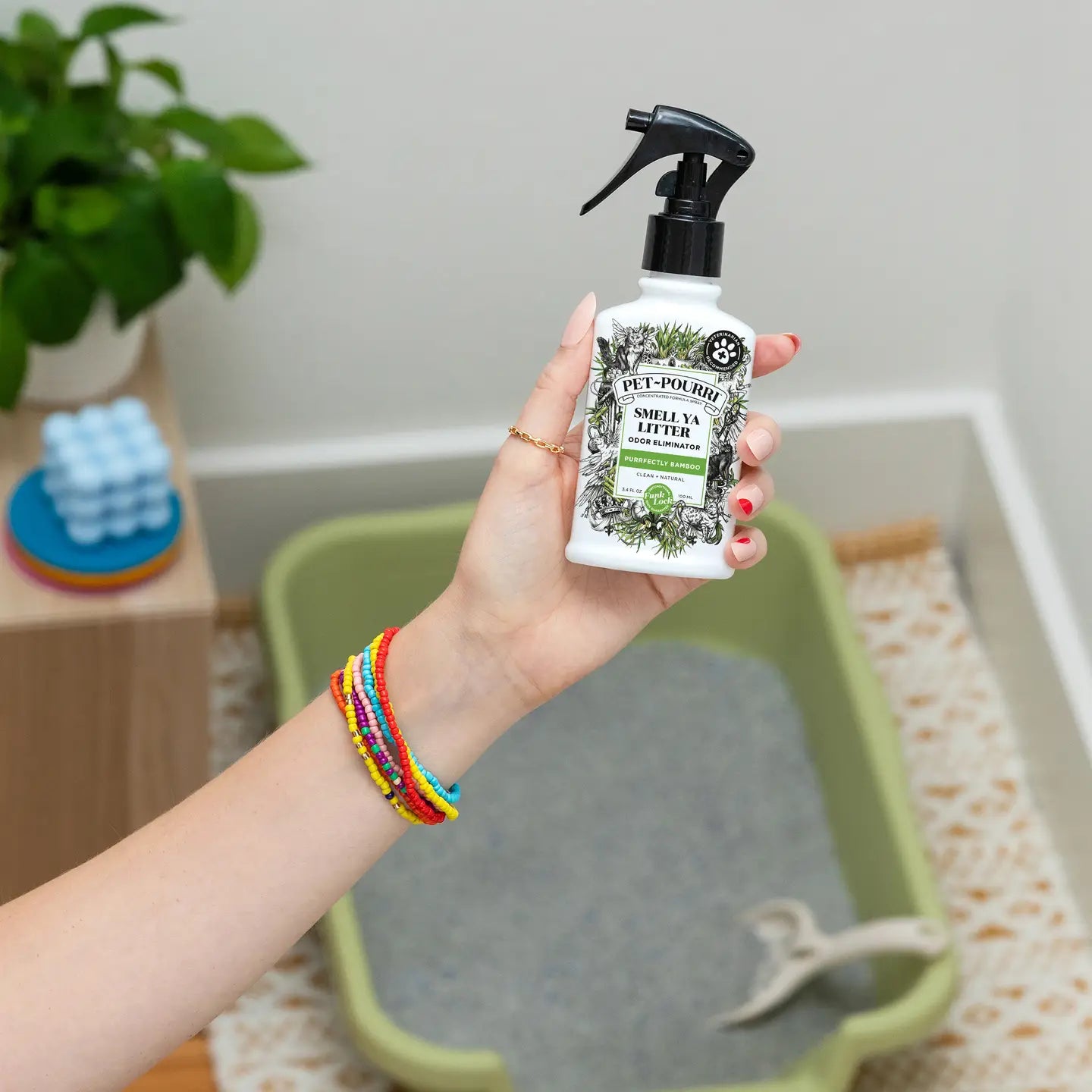 Poo-Pourri Smell Ya Litter Odor Control Spray - Purrfectly Bamboo - Lace and Grace Boutique