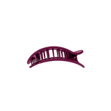 Teleties Flat Round Hair Clip | Small - Mulberry