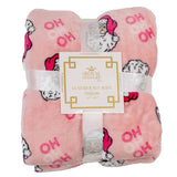 Royal Standard HoHoHo Santa Throw - Pink