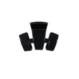 Teleties Classic Claw Clip | Petite - Jet Black