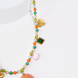 Golden Sunset Necklace - Lace and Grace Boutique