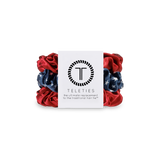 Teleties Silk Hair Scrunchies | Large - Independence Bae