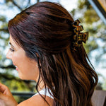 Teleties Classic Hair Clip | Medium - Tortoise - Lace and Grace Boutique