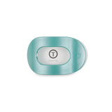 Teleties Round Flat Hair Clip | Small - Totally Turquoise