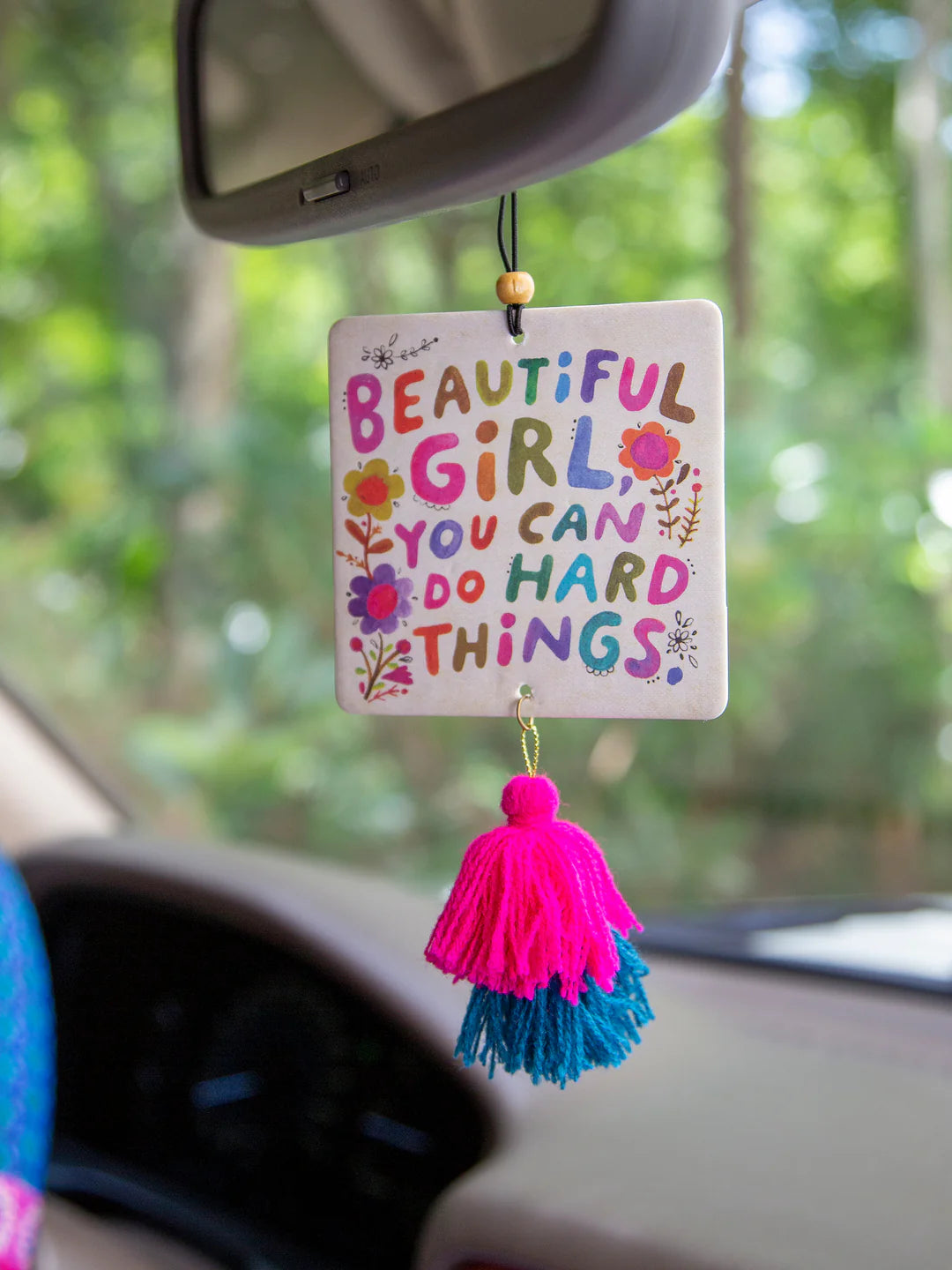 Natural Life Car Air Freshener - Beautiful Girl - Lace and Grace Boutique