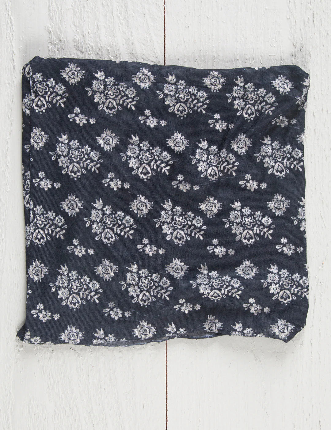 Natural Life Half Boho Bandeau - Black Cream Floral - Lace and Grace Boutique